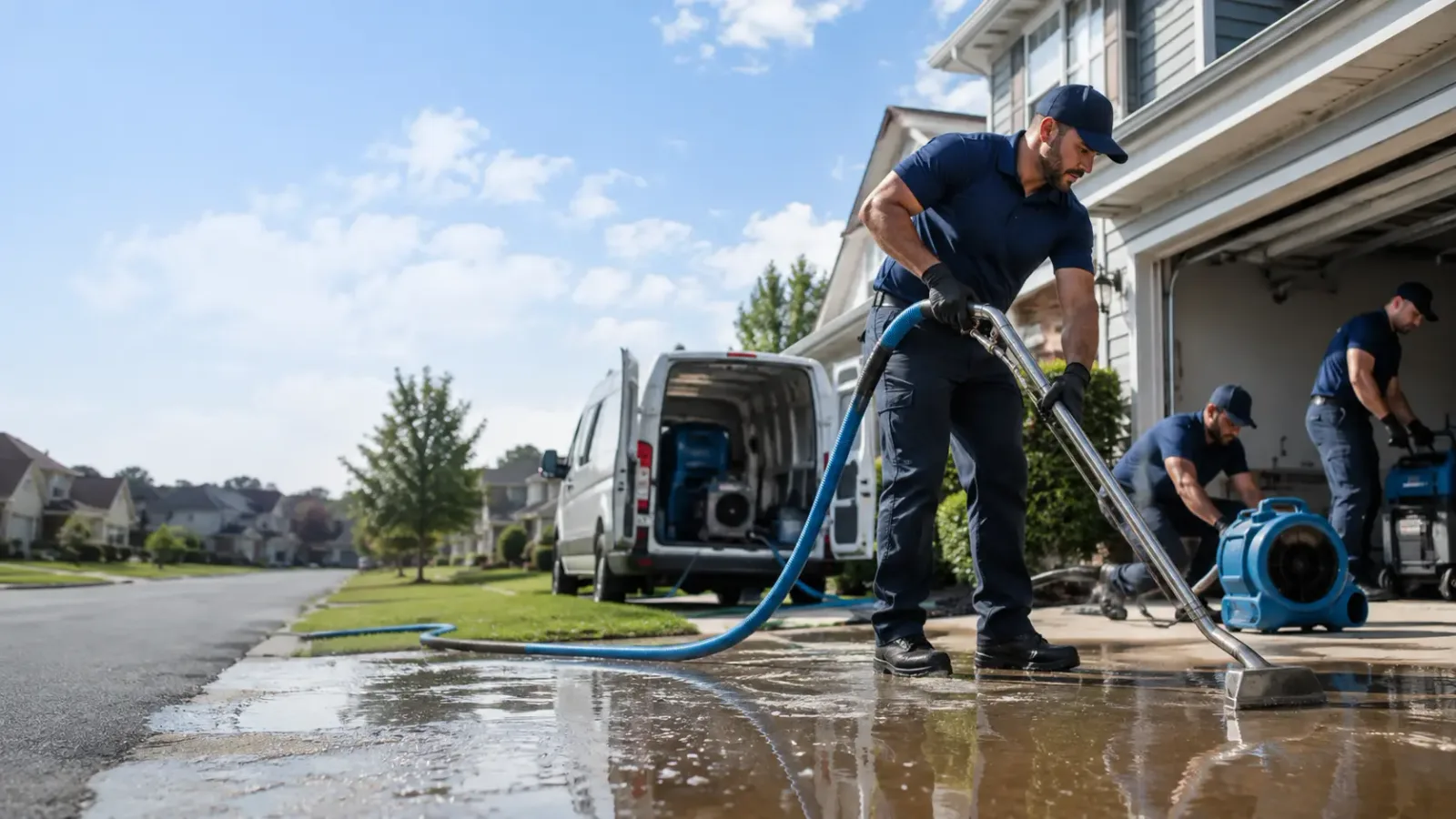 Flood Water Remediation in Le Center, MN